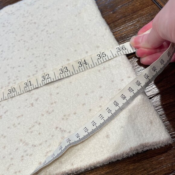 NWT Barefoot Dreams Confetti Scarf CozyChicLite Knit Cream-Taupe BDWCL20852 - Picture 8 of 8